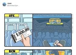 Enlace a En Barcelona hay la UFC gratis, por @callatepr0gre