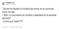 Enlace a Qué basto eres, por @paella_con_pina