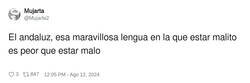 Enlace a Todo es más bonito en andaluz, por @Mujarta2