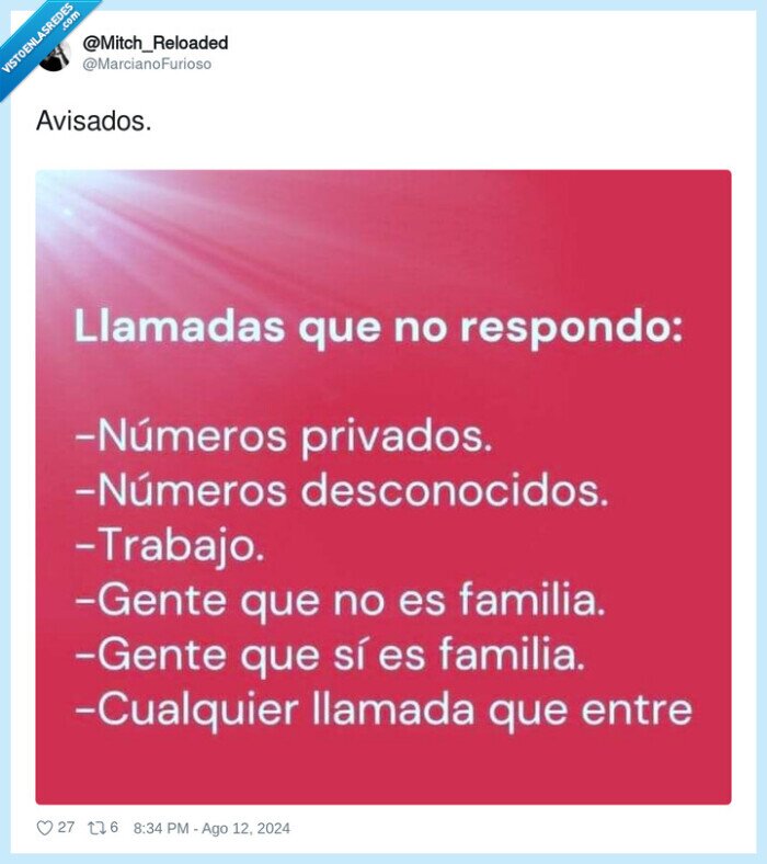 avisados,responder,pesados