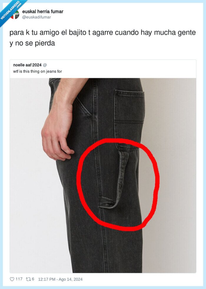 bajito,agarrarse,pantalon