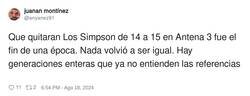 Enlace a Manifestaos los fans de los Simpson por favor, por @anyanez91