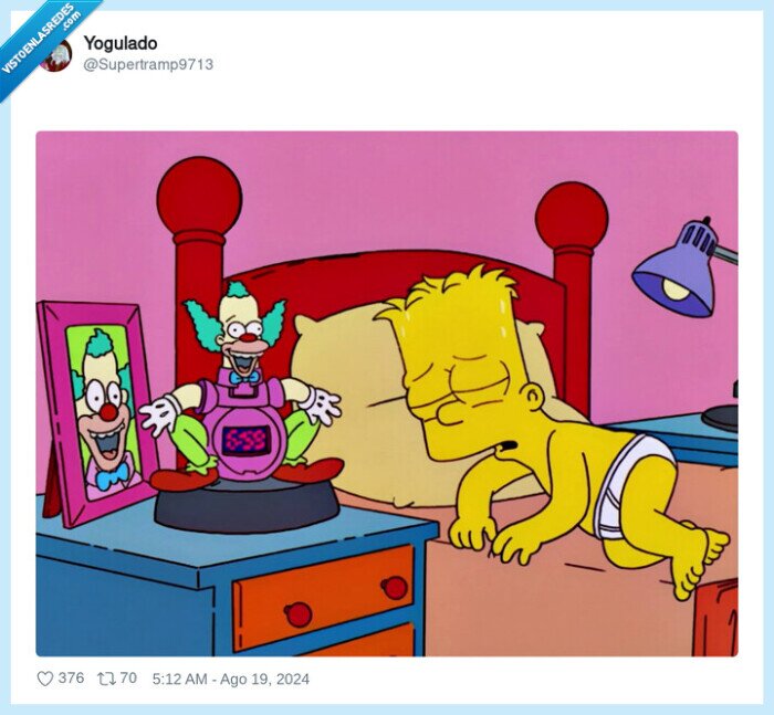 madrugar,calor,bart simpson