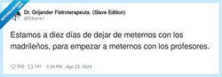 Enlace a Que se vayan preparando, por @Elkarre1