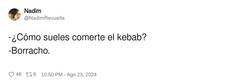 Enlace a Como entra mejor un buen kebab, por @NadimRevuelta