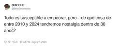 Enlace a Nada bueno entre 2010 y 2024, por @BrioEnfurecida
