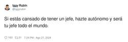 Enlace a Y vas a desear volver a tener jefe, por @iggyrubin