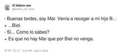 Enlace a No hay Mar que por Biel no venga, por @paella_con_pina