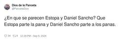 Enlace a ¿En que se parecen Estopa y Daniel Sancho?, por @PancetaDios