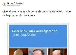 Enlace a El captcha imposible de Ábalos, por @NicoBolivariano