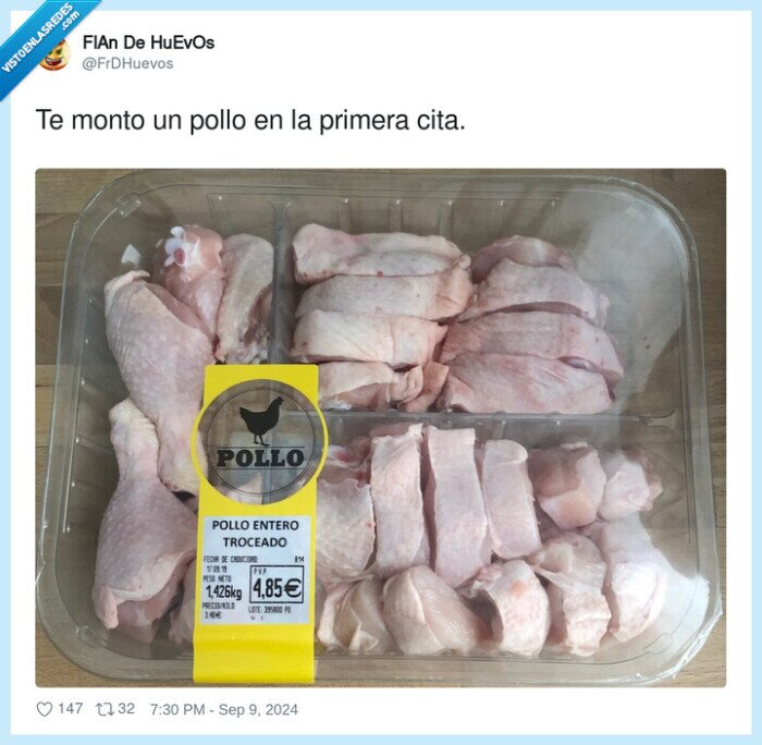 montar,pollo,primera cita