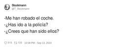 Enlace a No son de fiar, por @T_Stockmann