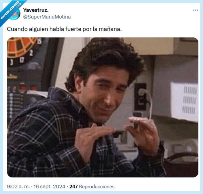hablar,fuerte,mañana,friends