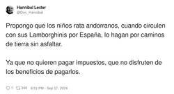 Enlace a Cómo disfrutaría viendo eso, por @Doc_Hannibal