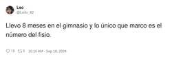 Enlace a Vivimos engañados con el tema del gym, por @Leito_82