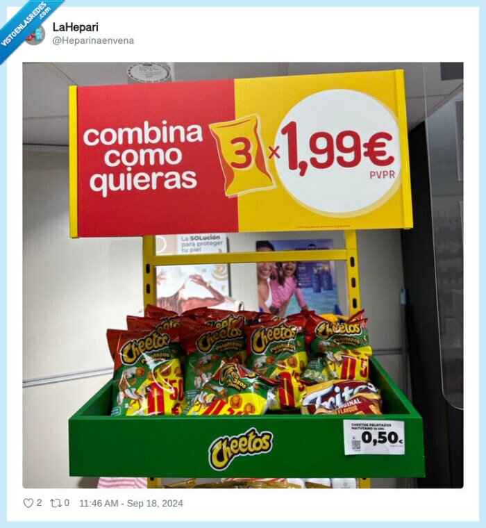 precio,oferta,0.5,cheetos,combinar 3,2