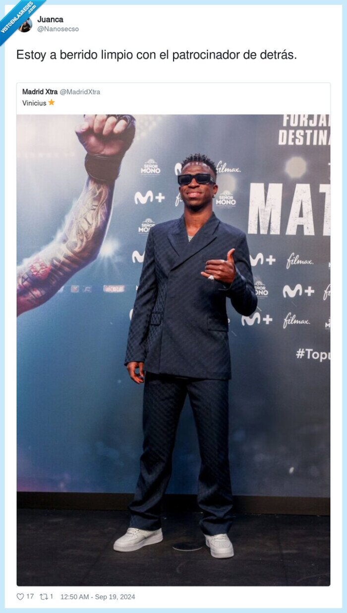 patrocinador,vinicius,señor mono