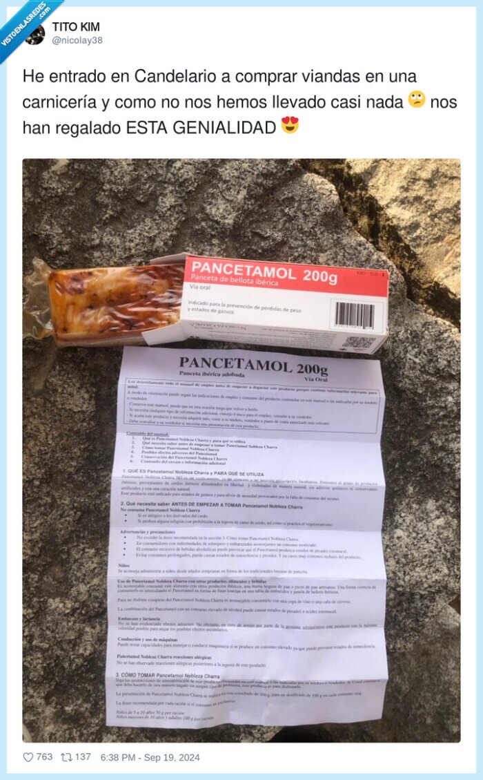 carniceria,panceta,medicamento