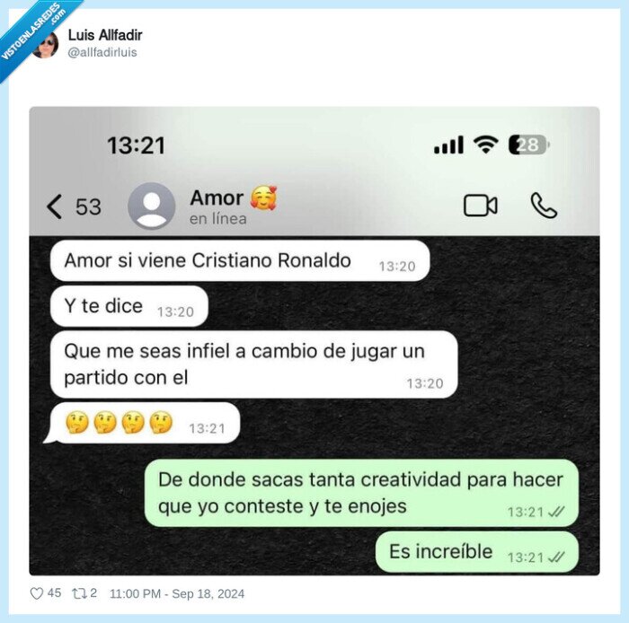 amor,cristiano ronaldo,infiel