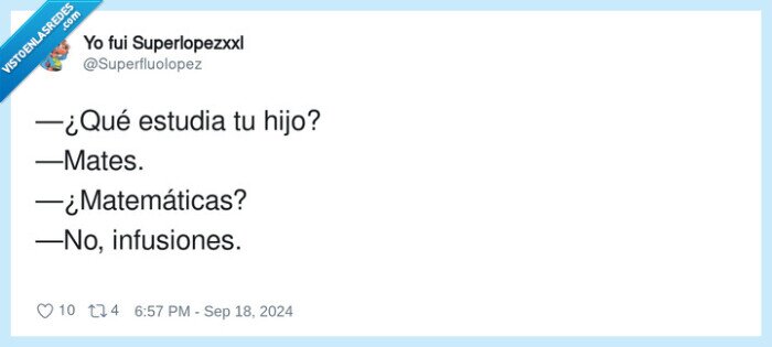 matemáticas,infusiones,estudiar,mates,hijo