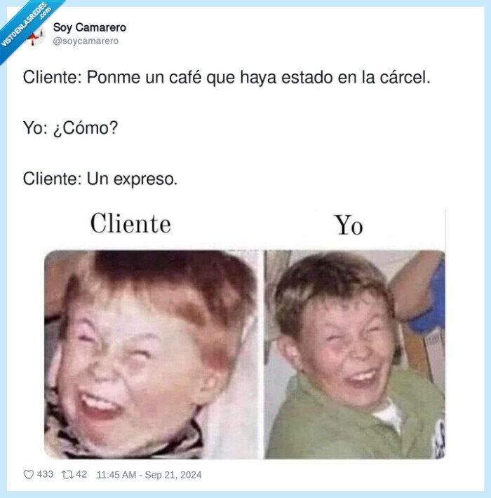 cárcel,cliente,expreso,café