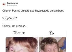 Enlace a Un expreso, por @soycamarero