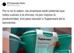 Enlace a Los de tupperware ya no saben qué inventar, por @5eniorDeveloper