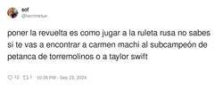 Enlace a Es su gran baza, por @lacrimetue