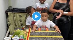 Enlace a Sin palabras, brutal las caras y el cabreo del niño