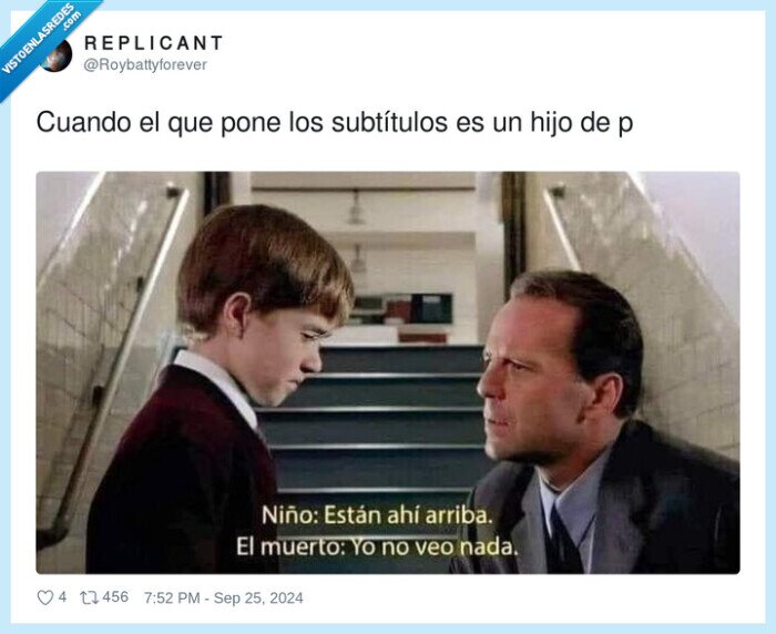 muerto,subtitulos,el sexto sentido