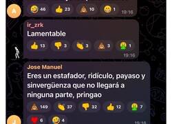 Enlace a El chat de Alvise está que echa fuego ahora mismo, por @TirodeGraciah
