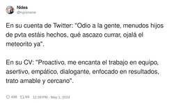 Enlace a Por eso muchos RRHH piden ya que les pases tus redes sociales para ver cómo realmente eres