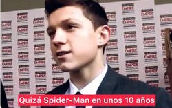 Enlace a Lo que pidió Tom Holland cuando era un crío se le ha cumplido, no os rindáis