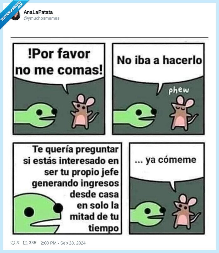 comer,jefe,llados,ingresos,emprender