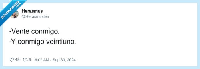 veintiuno,conmigo,vente