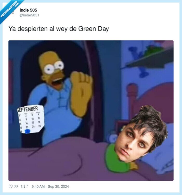 despertar,final,septiembre,canción,green day
