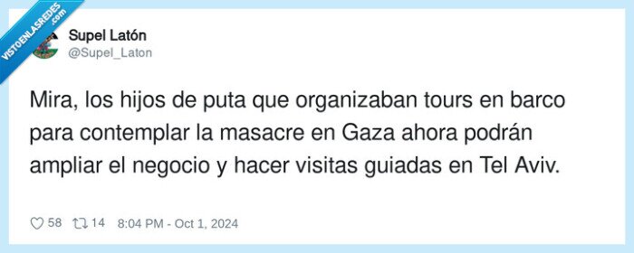 organizar,contemplar,masacre,tel aviv,israel,gaza,visitas,negocio