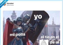 Enlace a ¿Tú qué miras? por @Memakker