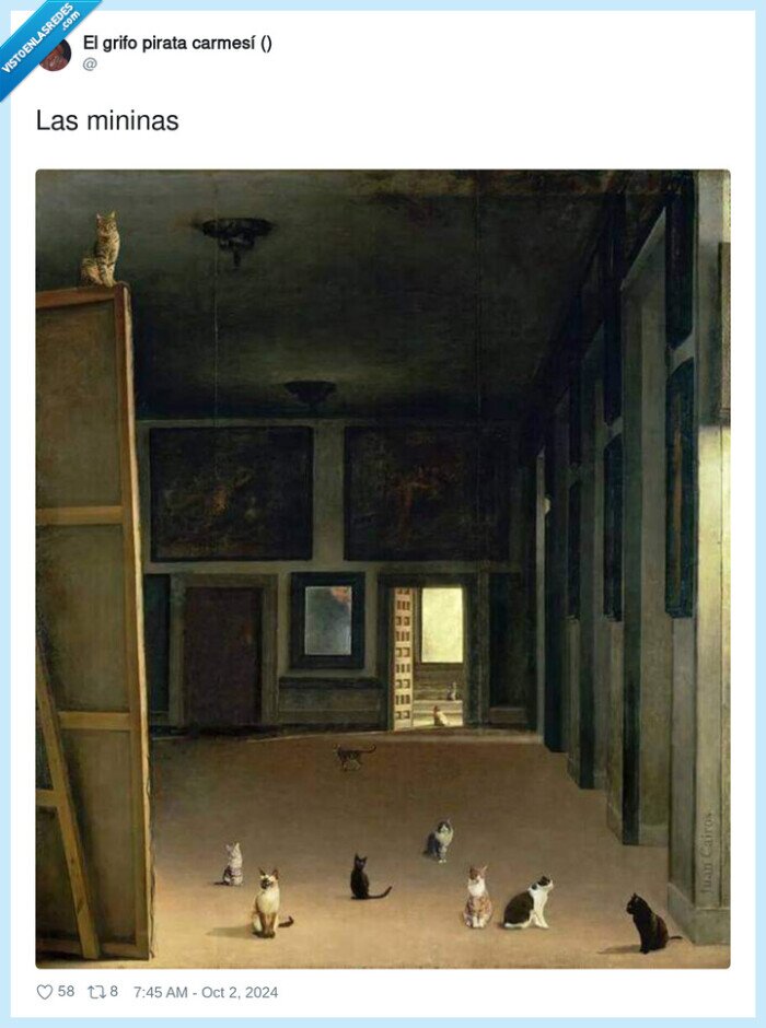 mininas,cuadro,gatos,meninas