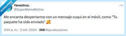 Enlace a Así se levanta uno con ganas por @supermanumolina