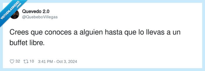 conocer,alguien,buffet libre