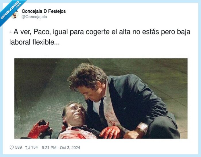 flexible,baja laboral,sangre