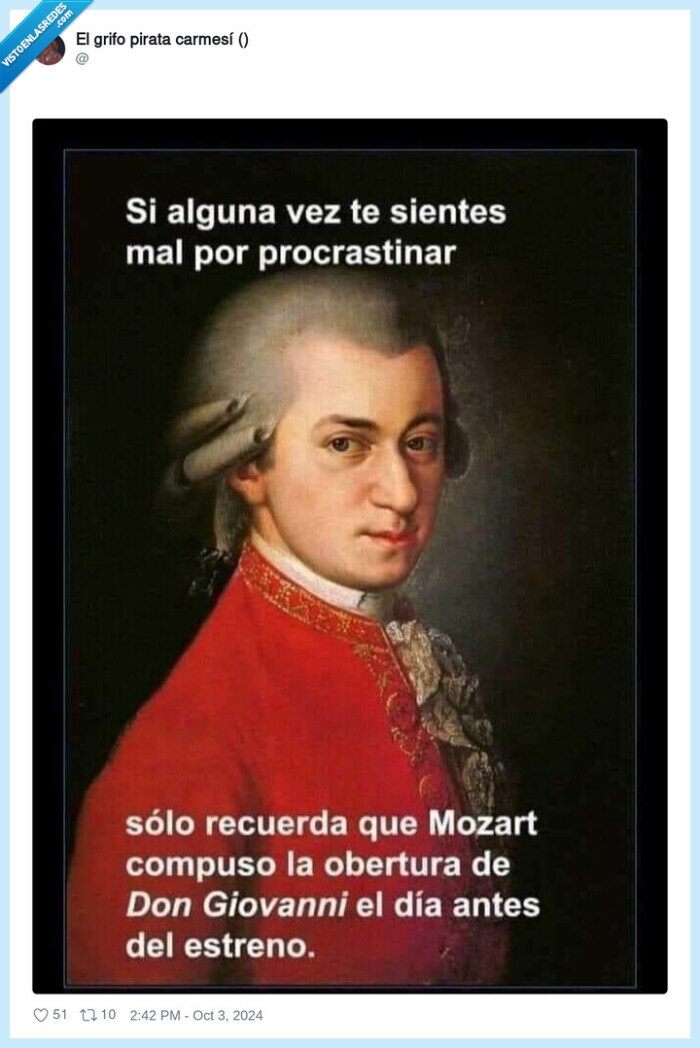 mozart,procrastinar,don giovanni