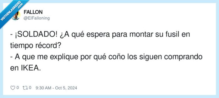 comprar,ikea,soldado,récord,montar