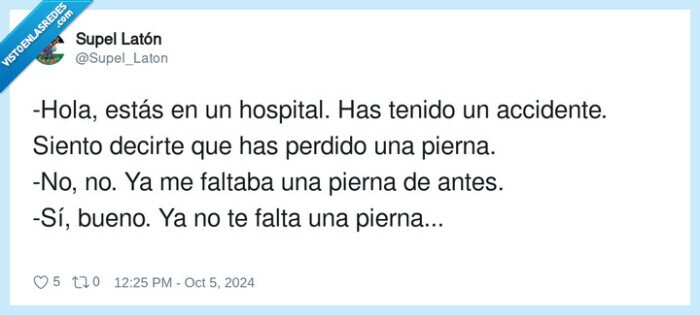 accidente,hospital,perdido,pierna