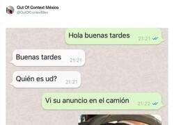 Enlace a Lástima, llegaste tarde, por @OutOfContextMex
