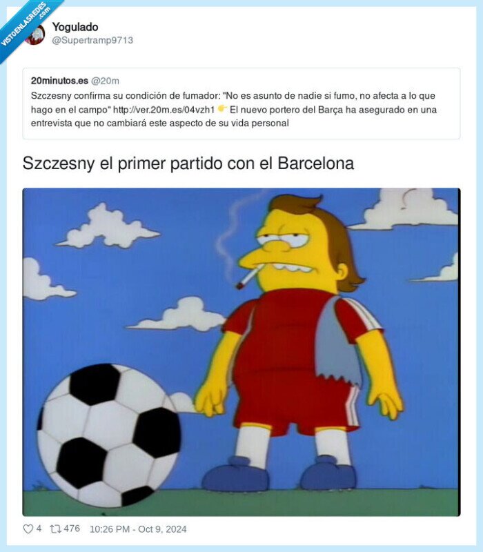 barcelona,szczesny,partido,fumar,nelson