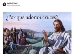 Enlace a Yisus está flipando, por @ymuchosmemes
