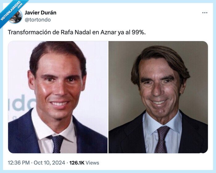 transformación,aznar,rafa nadal