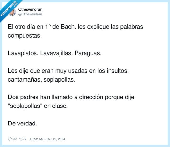 insultos,palabras,padres,llamar,bachillerato